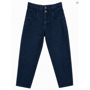 Guess Jeans Vintage High Waisted 28 Tapered Mom Jeans Button Fly 28x30